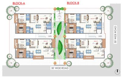 Saanvi Antalya Homes Cluster Plan 1