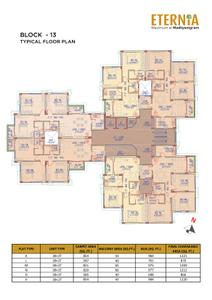 Project Image of 501.0 - 854.0 Sq.ft 2 BHK Apartment for buy in Eternia