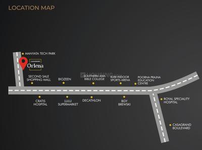 Project Image of 322.0 - 1078.0 Sq.ft 1 RK Apartment for buy in Casagrand Orlena