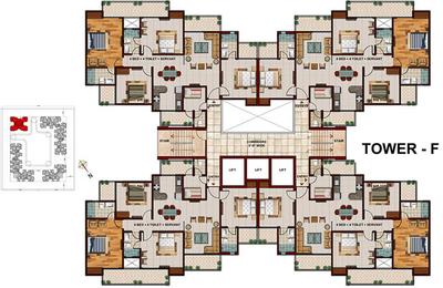 Project Image of 865.0 - 1985.0 Sq.ft 2 BHK Apartment for buy in Nitya Grand Avenue