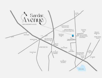 Project Image of 520.44 - 580.61 Sq.ft 2 BHK Apartment for buy in Sardar Avenue