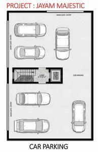 Project Image of 0.0 - 1055.0 Sq.ft 2 BHK Apartment for buy in Jayam Majestic