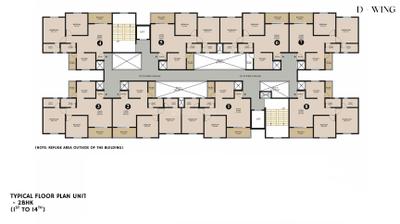 Project Image of 372.43 - 649.39 Sq.ft 1 BHK Apartment for buy in Privilege Hills C and D Building