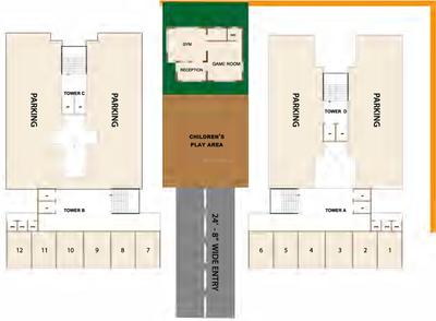 Project Image of 468.15 - 665.66 Sq.ft 1 BHK Apartment for buy in Vakratund Palms