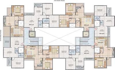 Project Image of 630.0 - 840.0 Sq.ft 1 BHK Apartment for buy in Roongta Saffire Phase 2