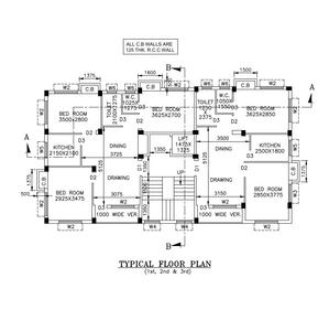 Saha Shantiniketan Shantiniketan Cluster Plan from 1st to 3rd Floor 1