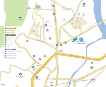 Project Image of 487.28 - 644.65 Sq.ft 2 BHK Apartment for buy in Kalpataru Paramount E