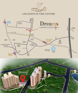 Project Image of 254.03 - 321.84 Sq.ft 1 RK Apartment for buy in Lodha Dreams Heights Building No II C Wing