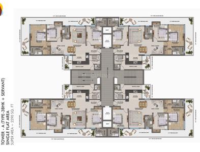 Project Image of 1750.0 - 2290.0 Sq.ft 3 BHK Apartment for buy in Urban Nest The Zirk