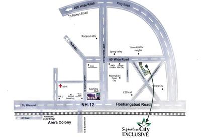 Project Image of 0.0 - 1200.0 Sq.ft Residential Plot Plot for buy in Signature City Exclusive