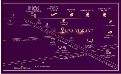 Project Image of 1365.0 - 1855.0 Sq.ft 3 BHK Apartment for buy in Viva Vibrant