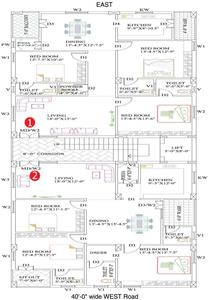 Project Image of 1232.79 - 1255.72 Sq.ft 3 BHK Apartment for buy in Indraa Sai Chandra Classics