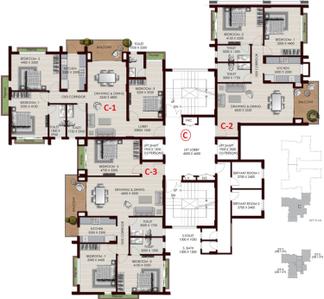 Project Image of 1260.0 - 1978.0 Sq.ft 2 BHK Apartment for buy in Vedic Sanjeeva Tower