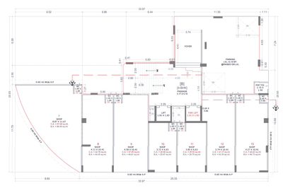 Project Image of 1111.48 - 1207.5 Sq.ft 3 BHK Apartment for buy in Balaji Silver Classima