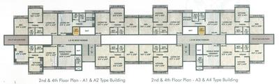 Project Image of 324.0 - 369.0 Sq.ft 1 BHK Apartment for buy in Dreamz Park Freesia Flora Iris Zinnia Aster And Tulip