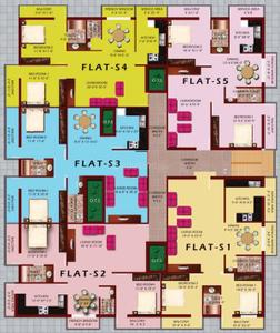 Project Image of 1072.0 - 1184.0 Sq.ft 2 BHK Apartment for buy in Guna Shirish Villa