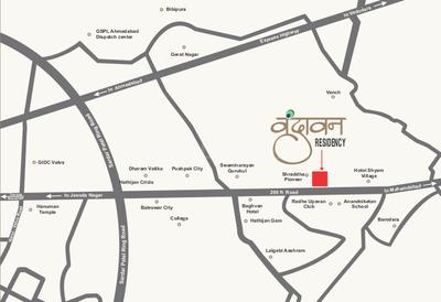 Project Image of 363.0 - 575.0 Sq.ft 1 BHK Apartment for buy in Madhav Vrundavan Residency