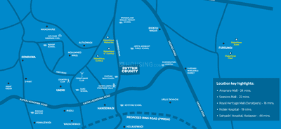 Project Image of 668.0 - 990.0 Sq.ft 2 BHK Apartment for buy in Majestique Rhythm County Phase III
