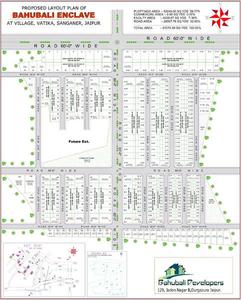 Project Image of 1200.0 - 2400.0 Sq.ft Residential Plot Plot for buy in Bahubali Enclave