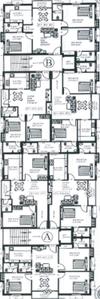 Project Image of 820.0 - 1157.0 Sq.ft 2 BHK Apartment for buy in Guru Roshini