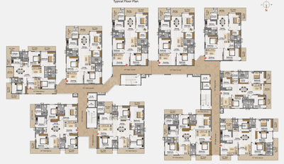 Project Image of 2270.0 - 3070.0 Sq.ft 3 BHK Apartment for buy in Pavani Solitaire