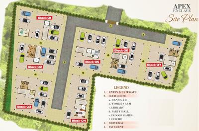 Project Image of 581.0 - 1095.0 Sq.ft 2 BHK Apartment for buy in Sanjana Apex Enclave