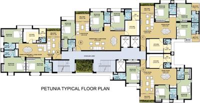 Project Image of 1280.0 - 1780.0 Sq.ft 2 BHK Apartment for buy in Veegaland Petunia And Begonia