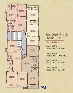 Project Image of 431.0 - 1024.0 Sq.ft 1 BHK Apartment for buy in J J Jagannath Villa
