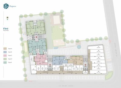 Project Image of 0.0 - 1845.15 Sq.ft 3 BHK Apartment for buy in MBA Om Elegance
