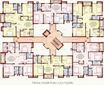 Project Image of 1340.0 - 2280.0 Sq.ft 3 BHK Apartment for buy in India Builders The Sanidine Spectrum