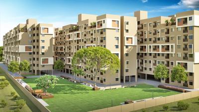 Project Image of 1008 Sq.ft 3 BHK Apartment / Flat for sale in Narolgam for Rs. 2600000