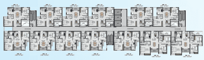 Project Image of 931.0 - 1379.0 Sq.ft 2 BHK Apartment for buy in Ruby Courtyard