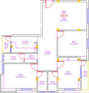 Project Image of 839.0 - 1703.0 Sq.ft 2 BHK Apartment for buy in Brownstone Shivalaya