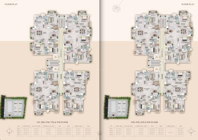 Project Image of 1044.0 - 1549.0 Sq.ft 3 BHK Apartment for buy in Versha Basant Grande