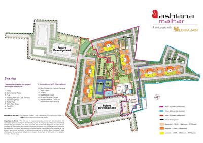 Project Image of 733.0 - 1045.0 Sq.ft 2 BHK Apartment for buy in Ashiana Malhar