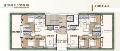 Project Image of 932.48 - 943.78 Sq.ft 3 BHK Apartment for buy in Om Avenue