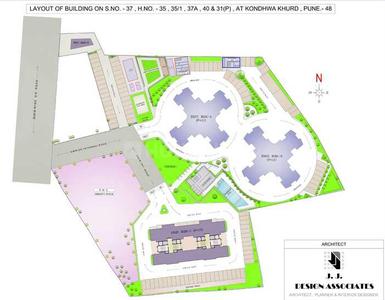 Project Image of 594.0 - 762.0 Sq.ft 2 BHK Apartment for buy in Royal Sublime Building C Wing A And B