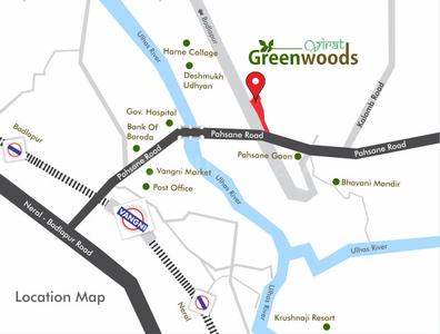 Project Image of 0.0 - 276.96 Sq.ft 1 BHK Apartment for buy in Vraj Virat Greenwoods