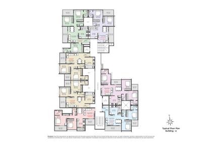 Project Image of 610.74 - 841.95 Sq.ft 2 BHK Apartment for buy in M2B Amaara