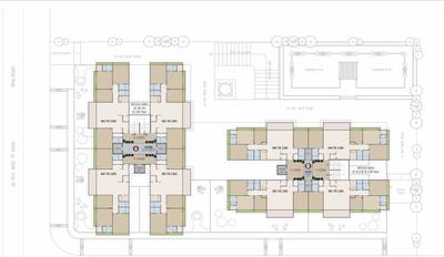 Project Image of 1510.93 - 1696.82 Sq.ft 4 BHK Apartment for buy in The Twin Towers