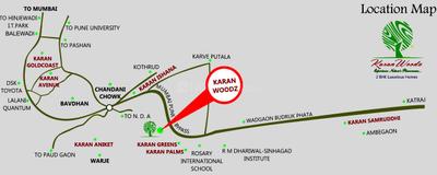 Project Image of 701.0 - 799.0 Sq.ft 2 BHK Apartment for buy in Karan Woodz