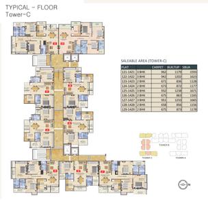 Project Image of 645.0 - 1721.0 Sq.ft 1 BHK Apartment for buy in Taruchaya Residency