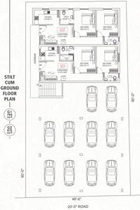 Project Image of 725.0 - 945.0 Sq.ft 1 BHK Apartment for buy in Oyester Thamaraivanam
