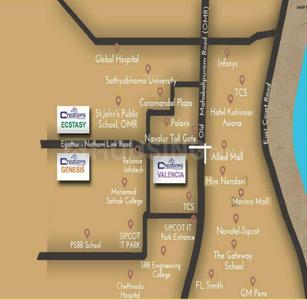 Project Image of 0.0 - 897.82 Sq.ft 2 BHK Apartment for buy in Creations Ecstasy