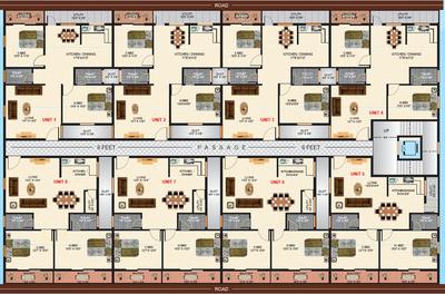 Project Image of 1005.0 - 1135.0 Sq.ft 2 BHK Apartment for buy in Calvin Royal Residency