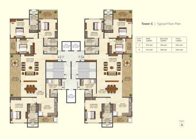 Project Image of 989.0 - 2736.0 Sq.ft 2 BHK Apartment for buy in Evara Estate