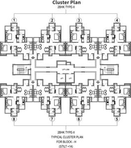 Project Image of 895.0 - 1412.0 Sq.ft 2 BHK Apartment for buy in Stellar One Phase 1