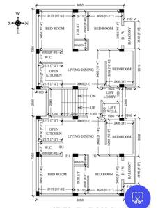 Newtown Maa Durga 1 Maa Durga 1 Cluster Plan from 1st to 4th Floor 1