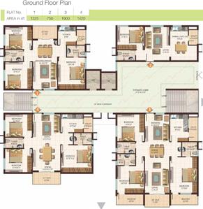 Project Image of 750.0 - 2250.0 Sq.ft 1 BHK Apartment for buy in Vasavi Brindavanam