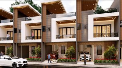 Project Image of 2160.0 - 2232.0 Sq.ft 4 BHK Villa for buy in Ashoka Raj Villas